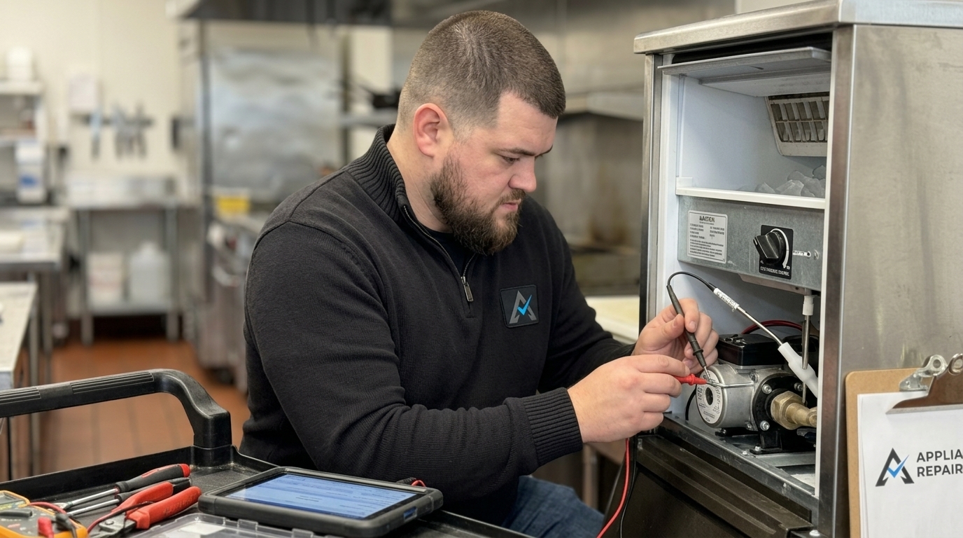 Component maintenance and diagnostic service for Commercial Ice Machines in San Diego, CA