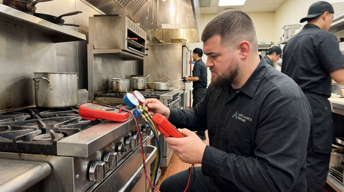 Component maintenance and diagnostic service for Commercial Appliance Repair in San Diego, CA